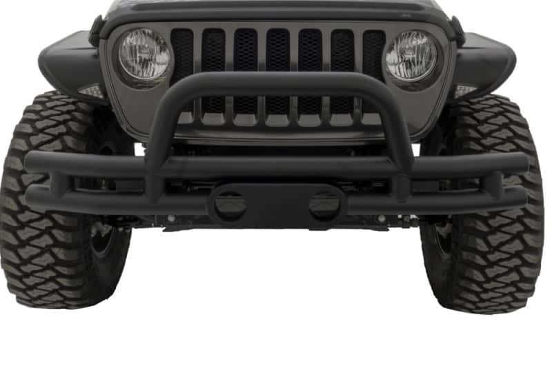 Rampage — Rampage 2007-2018 Jeep Wrangler(JK) Double Tube Bumper Front - Black
Front Dble Tube Bmpr
Bumper- Front - view 2