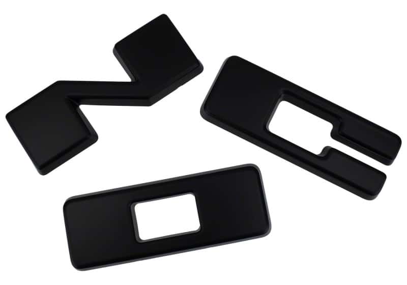 Ford Racing — Ford Racing 2021+ Bronco Grille Lettering Overlay Kit - Black
Grille Emblem - view 7