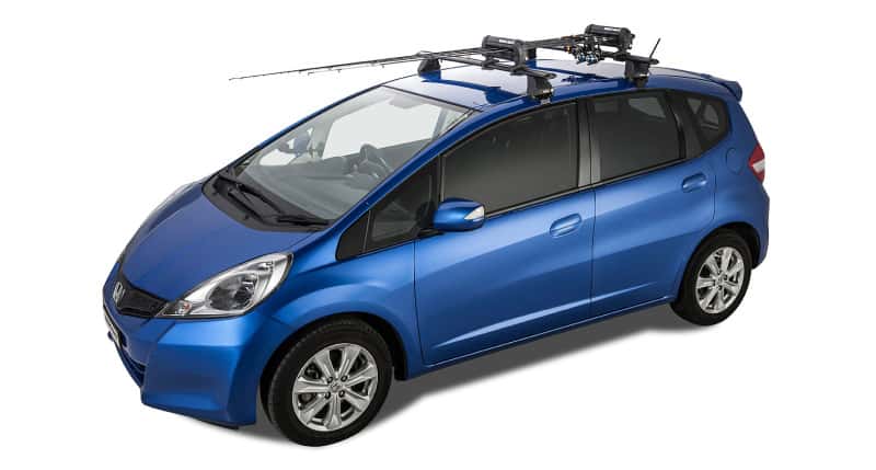Rhino-Rack — Rhino-Rack Universal Ski Carrier - Fits 2 Pairs of Skis - Black - view 4