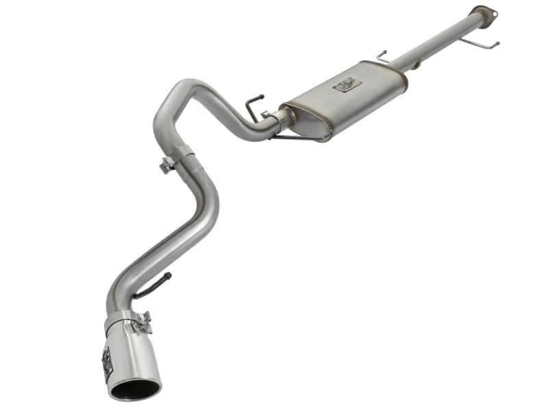 aFe — aFe MACH Force Xp 2.5in SS Cat-Back Single Side Exit Exhaust w/Polished Tips 07-14 Toyota FJ Cruiser
Cat-Back Exhaust - view 1