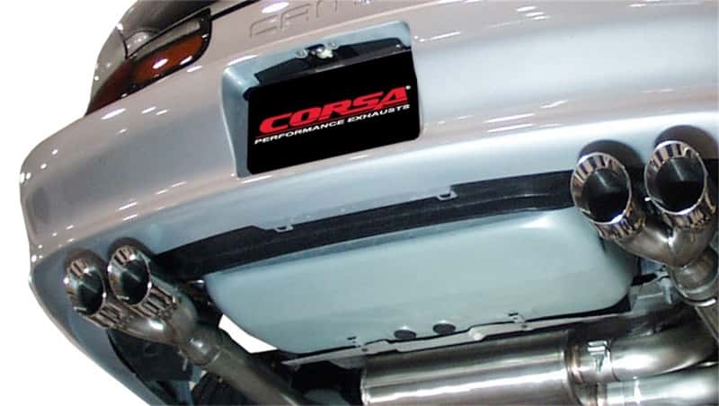 CORSA Performance — Corsa 1998-2002 Chevrolet Camaro Convertible Z28 5.7L V8 LS1 Polished Sport Cat-Back Exhaust
Exhaust - view 4