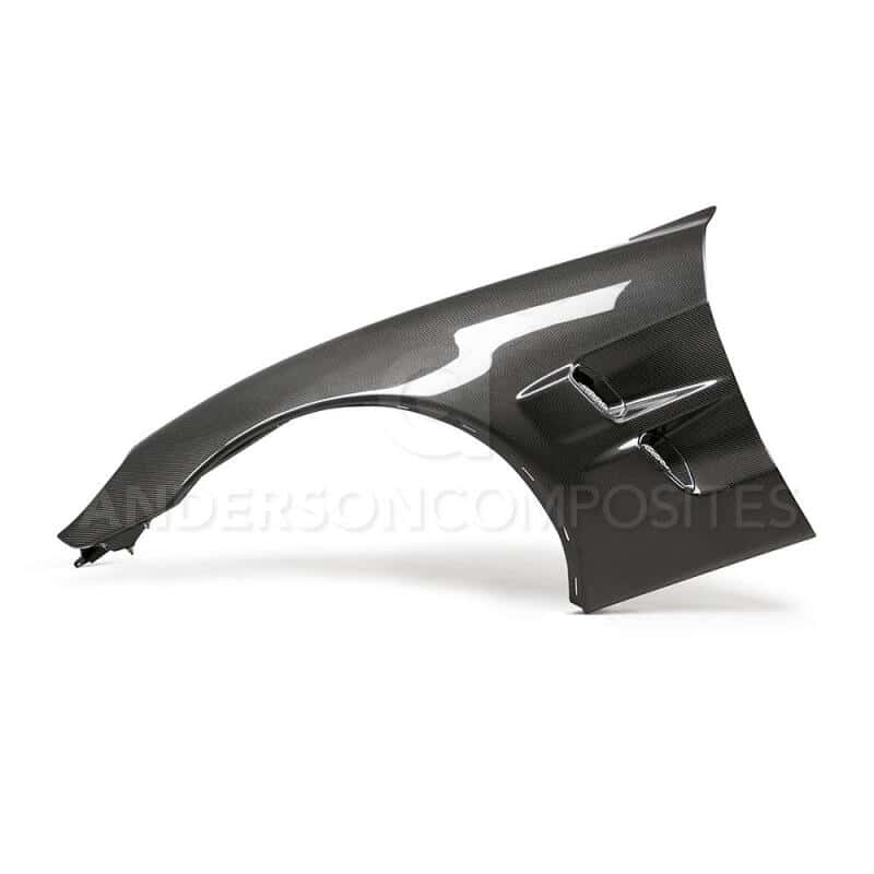 Anderson Composites — Anderson Composites 05-13 Chevrolet Corvette C6 ZR1 Carbon Fiber Fenders - view 1