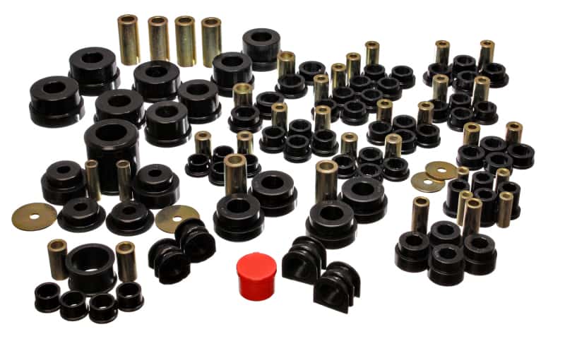 Energy Suspension — Energy Suspension 02-09 Nissan 350Z / 03-07 Infiniti G35 Coupe Black Hyper-Flex Master Bushing Set
Master Bushing Kit - view 3