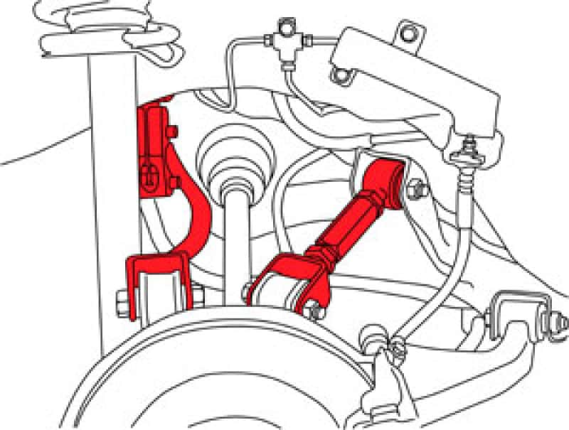 SPC Performance — SPC Performance 95-98 Nissan 240SX Rear Passenger Side Adjustable Control Arm
ADJ. CAMBER ARMS KT
ADJ ARM SE - view 4