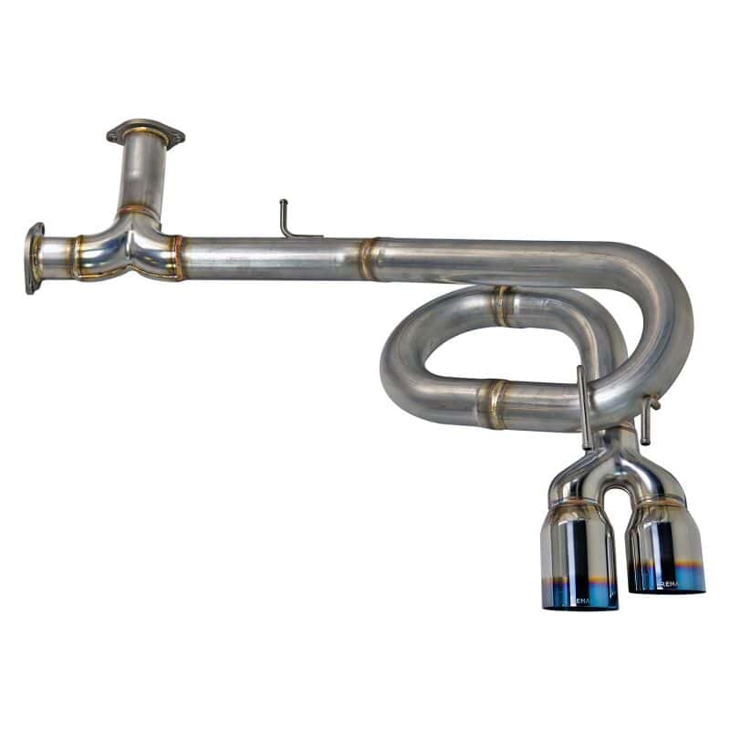 Remark — Remark 2022+ Honda Civic Sport Hatchback FL2 (Link Loop) Catback Exhaust Burnt Stainless Steel Tip - view 2
