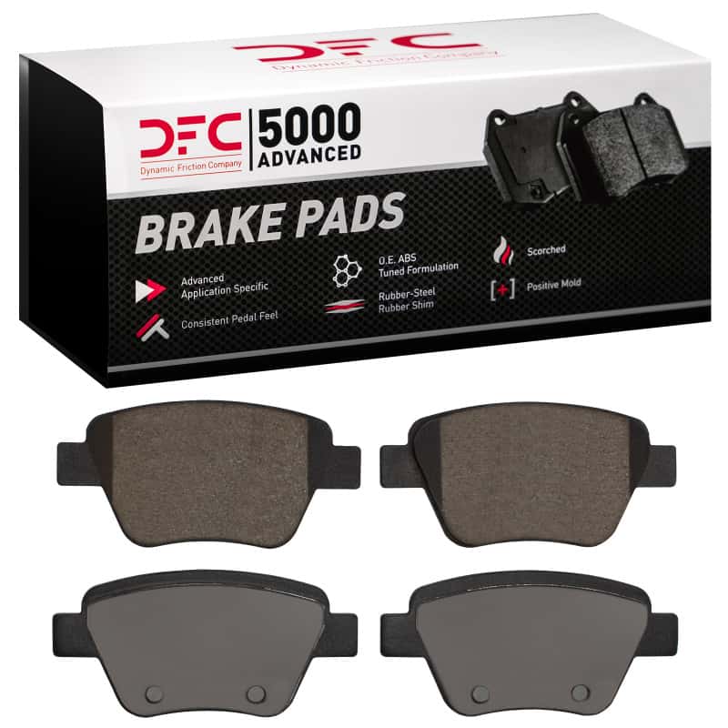 DFC — DFC 05-18 Audi A3 Rear 5000 Advanced Ceramic Brake Pads
DFC Brake Pad Set - view 1