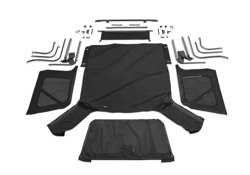 Rampage — Rampage 1997-2006 Jeep Wrangler(TJ) Complete Top - Black Diamond
Complete Soft Top Kt
Top-Soft - view 2