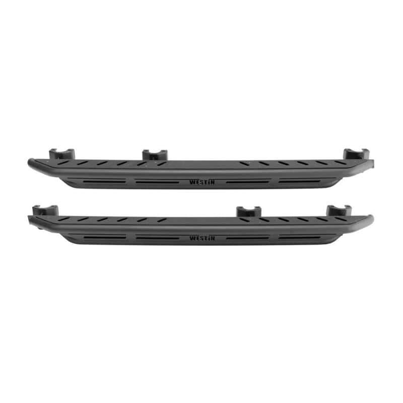 Westin — Westin/Snyper 2018+ Jeep Wrangler JL Unlimited 4DR Triple Tube Rock Rail Steps - Textured Black
Nerf/Step Bar - view 2