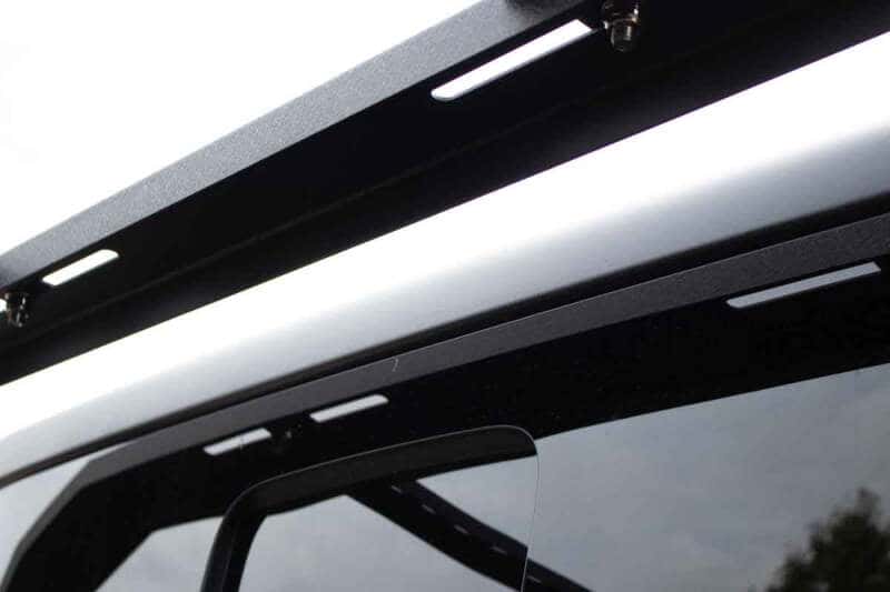 Fishbone Offroad — Fishbone Offroad 20+ Jeep Gladiator Bed Rack Full Tackle Rack - Black Powdercoat - view 9
