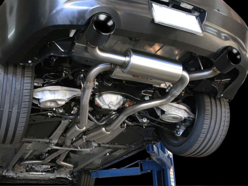 aFe — aFe Takeda 2-1/2 in 304 SS Cat-Back Exhaust System Infiniti G37 08-13/Q60 14-15 V6-3.7 w/ Black Tips
Cat-Back Exhaust - view 5