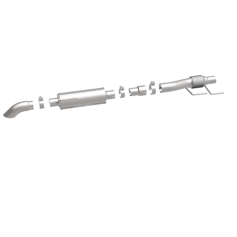 Magnaflow — MagnaFlow Cat-Back, SS, 2.5/3in, Turn Down In Front Rear Tire 2015 Ford F150 2.7L V6T Ext Cab
Cat-Back - view 6