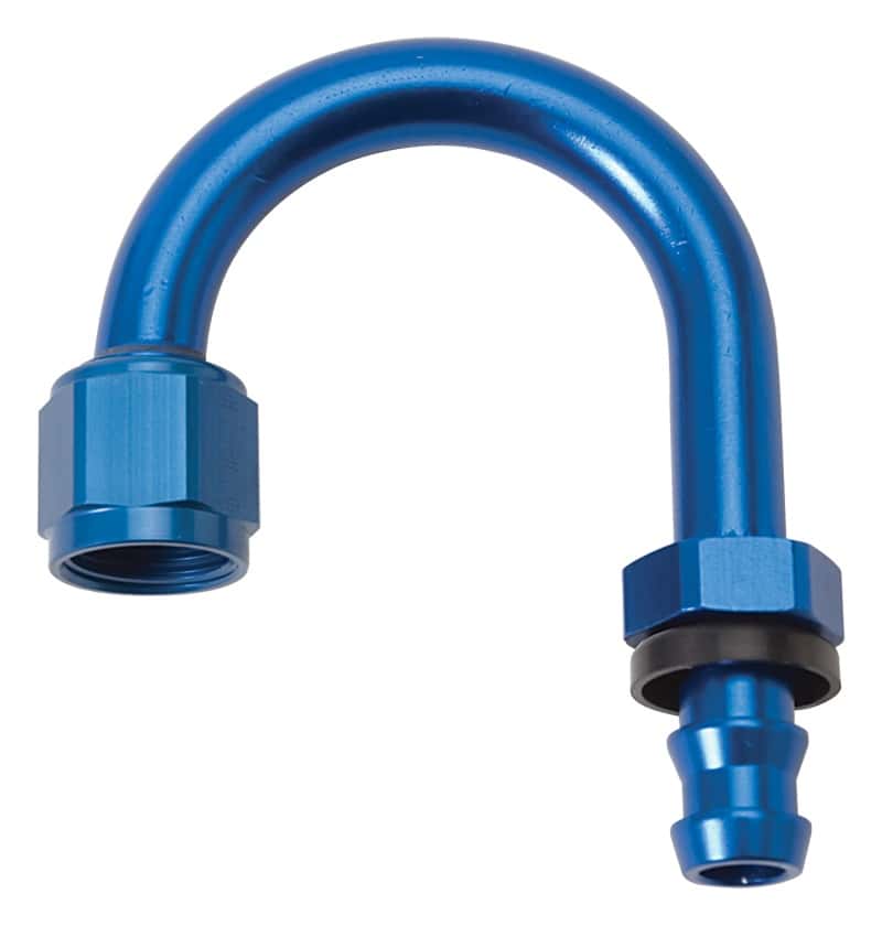 Russell — Russell Performance -8 AN Twist-Lok 180 Degree Hose End (1-1/4in Radius)
Hose Fitting - view 1