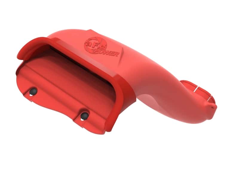aFe — aFe Rapid Induction Dynamic Air Scoop 2021+ Ford F-150V6/V8 - Red
Dynamic Air Scoop - view 1