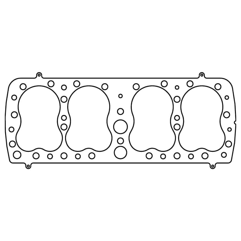 Cometic Gasket — Cometic 38-48 Ford Flathead V8 24 Bolt 3.375 inch Bore .051 inch MLS Head Gasket
Cylinder Head Gasket - view 6