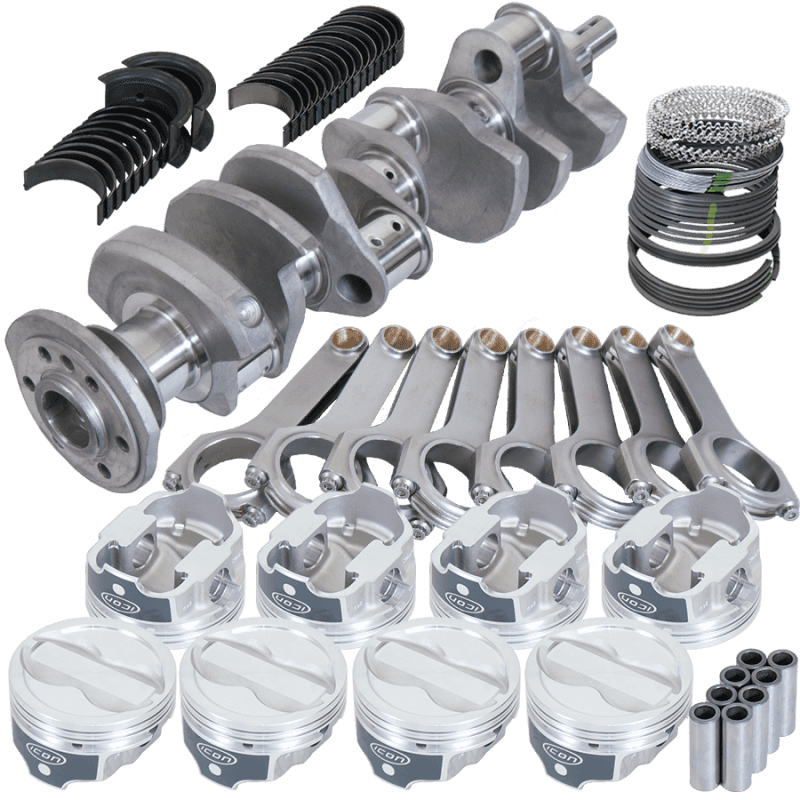 Eagle — Eagle Chevy 350 3.750in Crank 6.000in H-Beam -18cc 4.040in Pistons Rotating Assembly
Competition Assembly - view 1