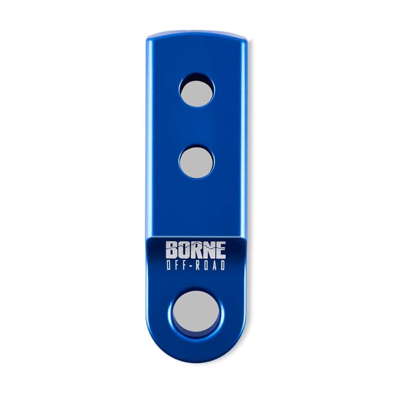 Borne Off-Road — Borne Off-Road CNC Hitch Receiver Shackle 2in Blue - view 2