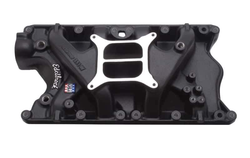 Edelbrock — Edelbrock Performer 351-W Black
MANIFOLD - view 1