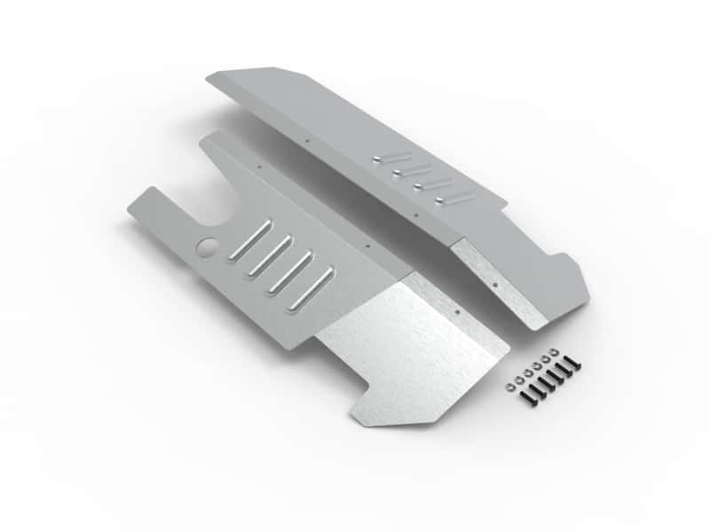 aFe — aFe POWER 22-25 Subaru Outback Gravel Guards
Bumper Skid Plate - view 1
