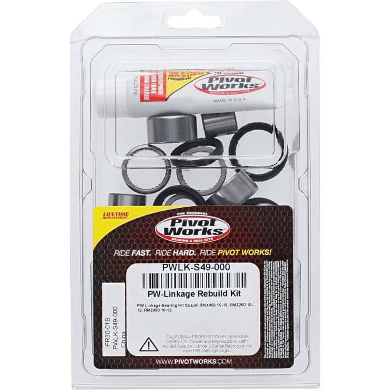 Pivot Works — Pivot Works 10-12 Suzuki RMZ250 Linkage Bearing Kit - view 4