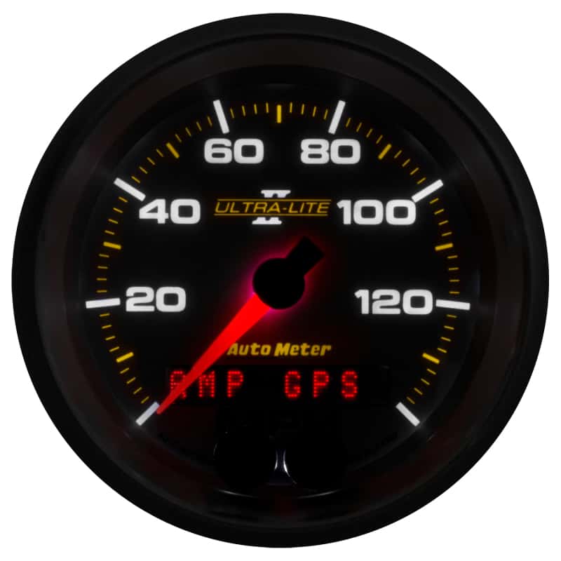 AutoMeter — Autometer Ultra-Lite II 3-3/8in 0-140MPH In-Dash Electronic GPS Programmable Speedometer
3-3/8" SPEEDO, 140 M - view 10