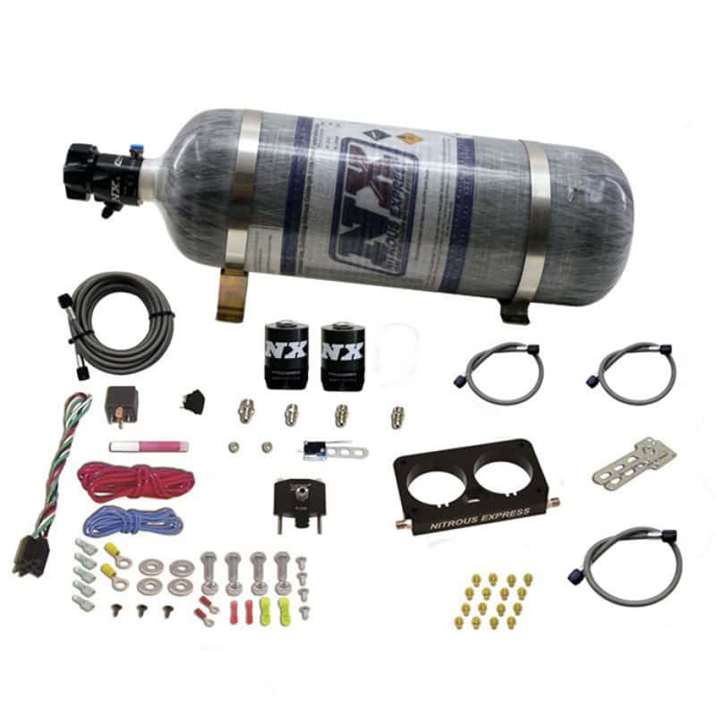Nitrous Express — Nitrous Express 96-04 Ford Mustang Cobra 4 Valve (Stock TB) Nitrous Kit (50-300HP) w/Comp Bottle
Injection System Kit
N2OSys - view 2