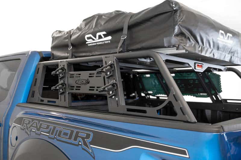 Addictive Desert Designs — Addictive Desert Designs 2015+ Ford F-150 Overlander Chase Rack w/ 3rd Brake Light - Hammer Black
Truck Bed Rack
Bed Rack - view 18