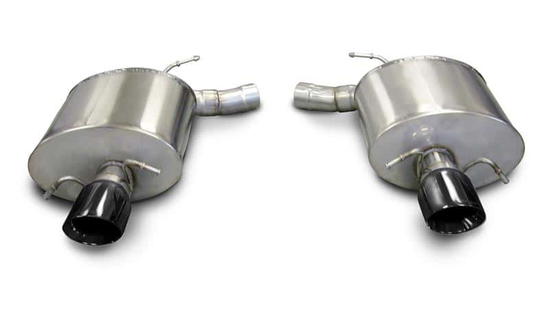CORSA Performance — Corsa 2009-2014 Cadillac CTS Sedan V 6.2L V8 Black Touring Axle-Back Exhaust
Exhaust - view 2