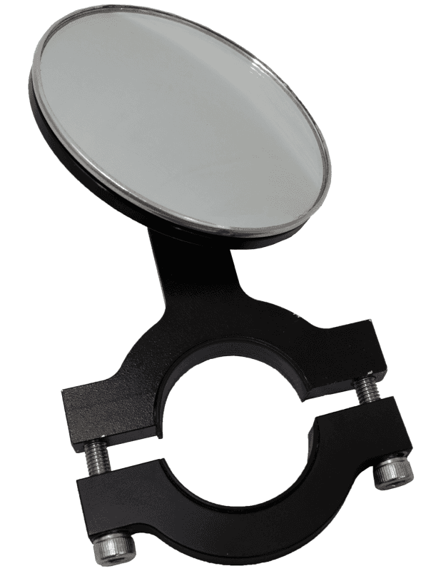 Fishbone Offroad — Fishbone Offroad Tube Door Mirror Billet Aluminum - Black Powdercoat - view 1