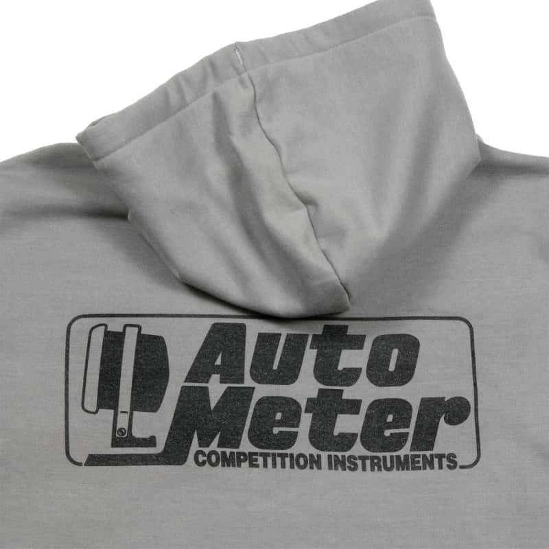 AutoMeter — Autometer Gray Competition Pullover Hoodie - Adult Large
HOODIE COMP GRAY LRG - view 3