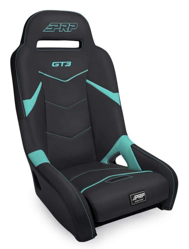 PRP Seats — PRP GT3 Suspension Seat - Black/Teal - view 1