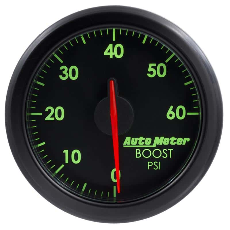 AutoMeter — Autometer Airdrive 2-1/6in Boost Gauge 0-60 PSI - Black
GA 2" BST AIRDRIV BK - view 4