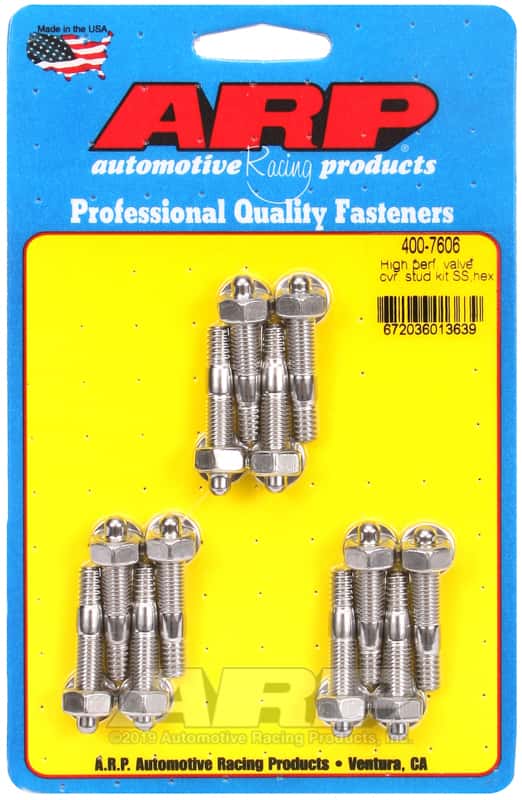 ARP — ARP SS Hex Valve Cover Stud Kit - view 1