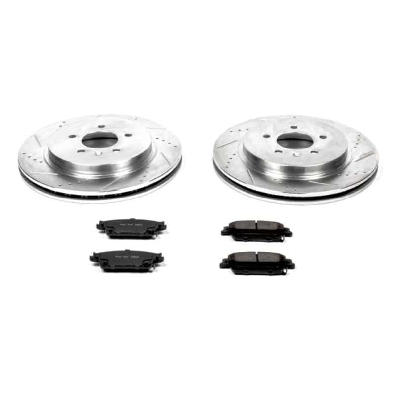 PowerStop — Power Stop 06-07 Cadillac CTS Rear Z23 Evolution Sport Brake Kit - view 1