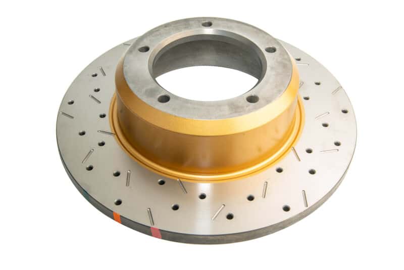 DBA — DBA 93-99 Land Rover Defender 110 Front 4000 Series Drilled & Slotted Rotor
Brake Rotor - view 1