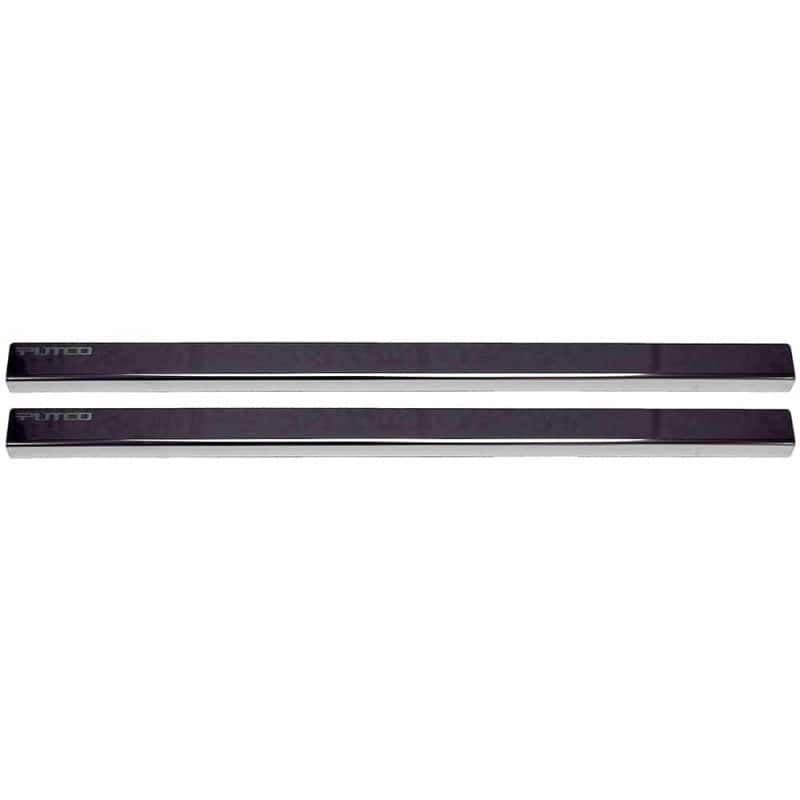 Putco — Putco 2019 Chevy Silv LD / GMC Sierra LD Fits Dbl Cab & Reg Cab (2pcs) Black Platinum Door Sills
Door Sill Protector - view 6