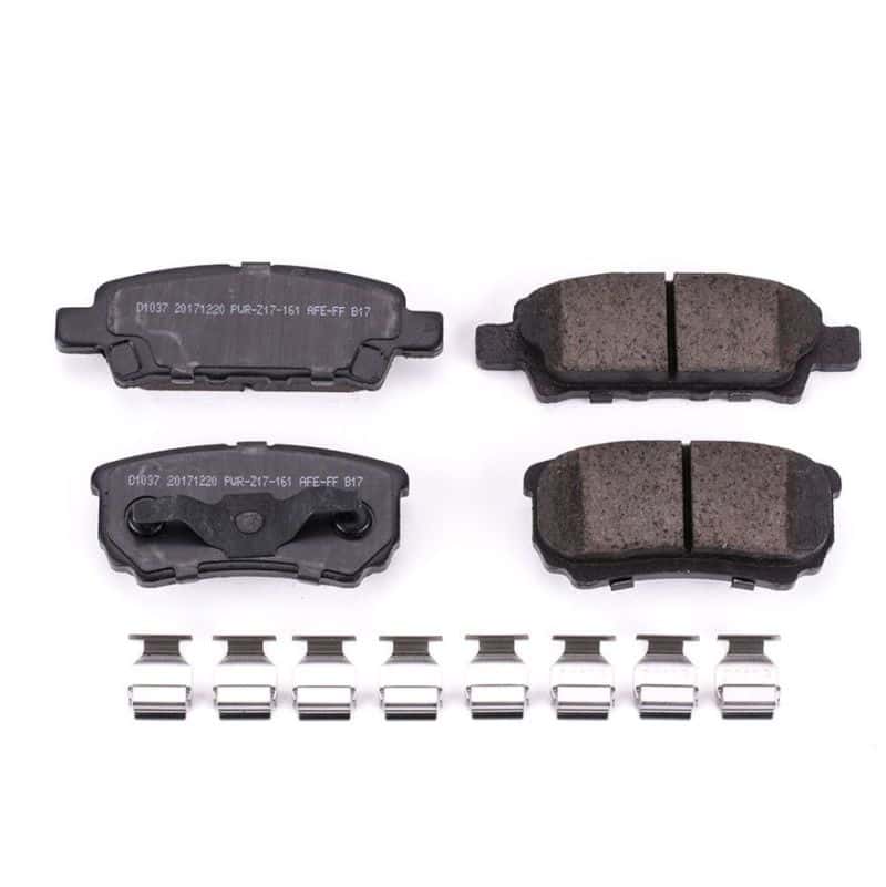 PowerStop — Power Stop 11-14 Chrysler 200 Rear Z17 Evolution Ceramic Brake Pads w/Hardware
Z17 Brake Pads - view 1