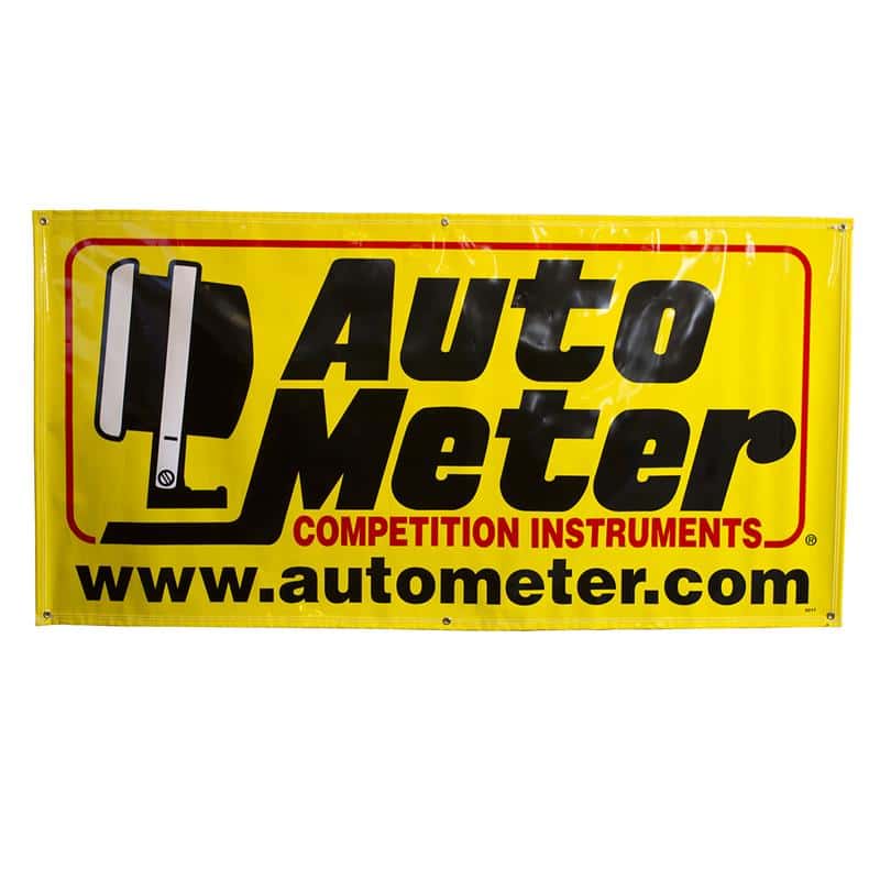 AutoMeter — Autometer 6ft x 3ft Race Banner
Race Banner, 6 X 3 - view 2