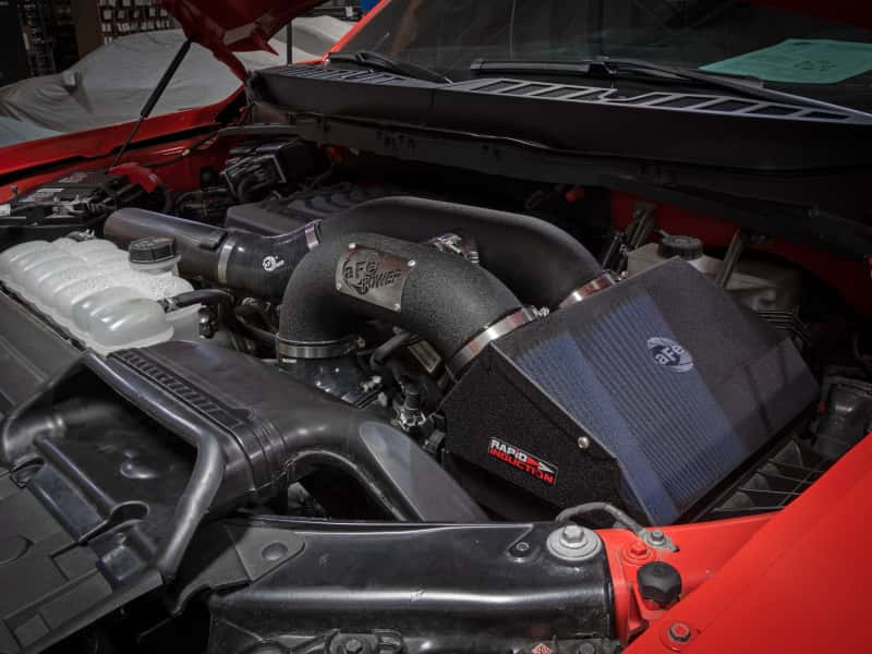 aFe — aFe Rapid Induction Pro 5R Cold Air Intake System 21-22 Ford F-150 Raptor V6-3.5L (tt)
Cold Air Intake - view 9