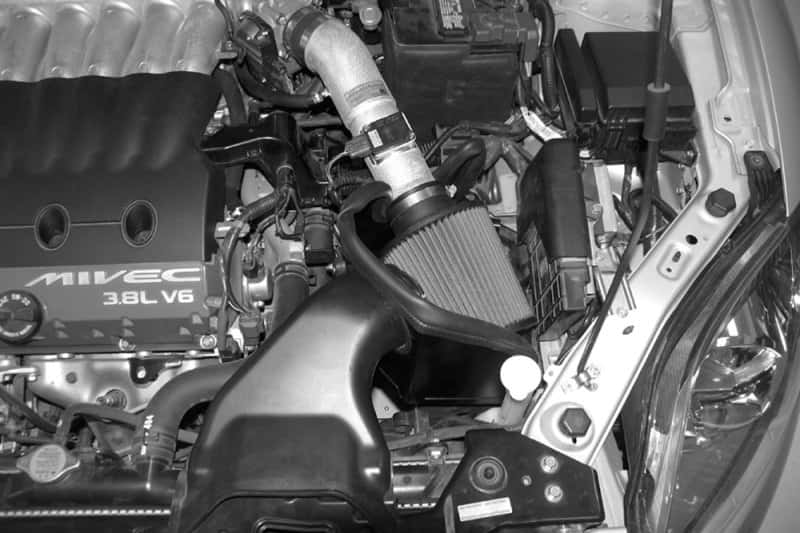 K&N Engineering — K&N 06 Eclipse GT 3.8L V6 Red Typhoon Short Ram Intake
Performance Air Inta
Air Intake System - view 4