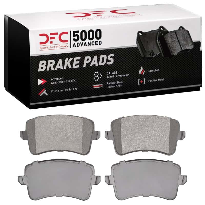 DFC — DFC 08-17 Audi A5 Rear 5000 Advanced Low Metallic Brake Pads
DFC Brake Pad Set - view 1