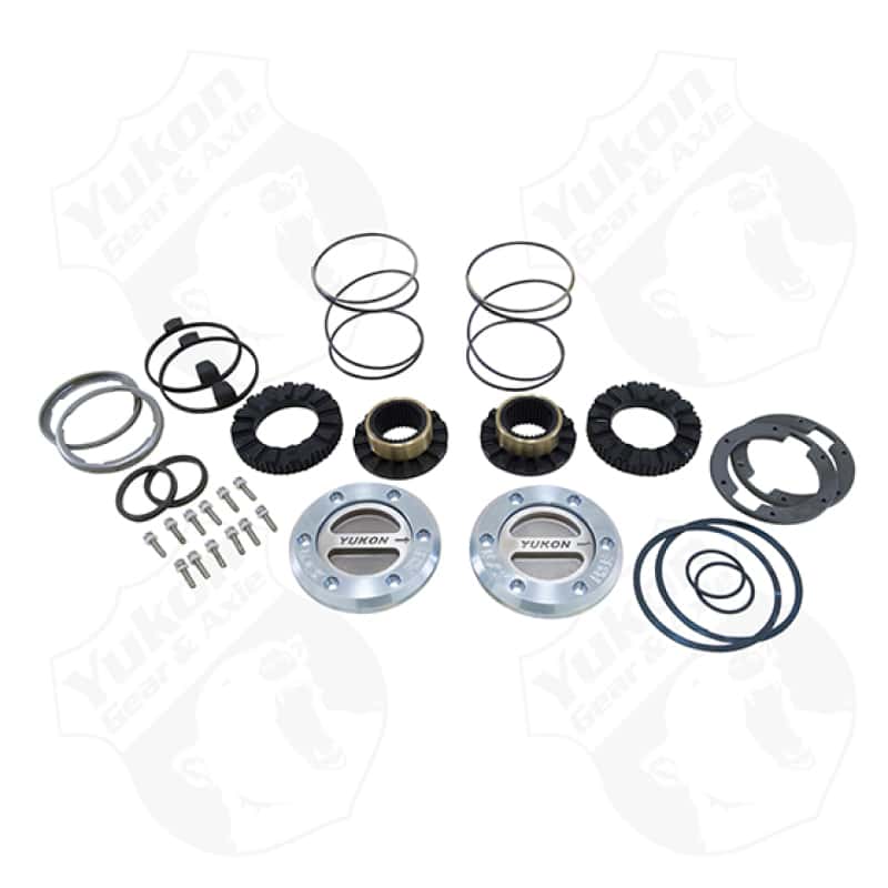 Yukon Gear & Axle — Yukon Gear Hardcore Locking Hub Set For Dana 60 / 35 Spline. 79-91 GM / 78-97 Ford / 79-93 Dodge
Yukon Locking Hubs  - view 2