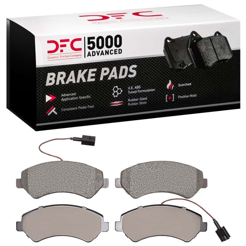 DFC — DFC 14-25 Ram ProMaster 3500 Front 5000 Advanced Semi Metallic Brake Pads
DFC Brake Pad Set - view 1