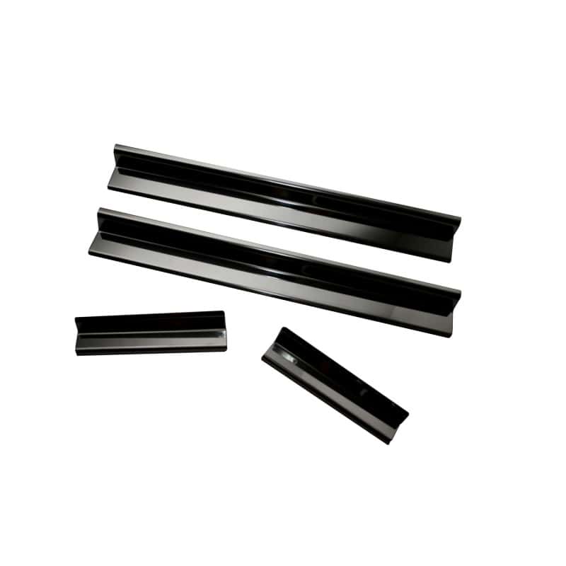 Rugged Ridge — Rugged Ridge 07-18 Jeep Wrangler Unlimited 4dr JK Black Door Entry Guard Set
Door Sill Protector
OFFROAD_INTERIOR - view 1