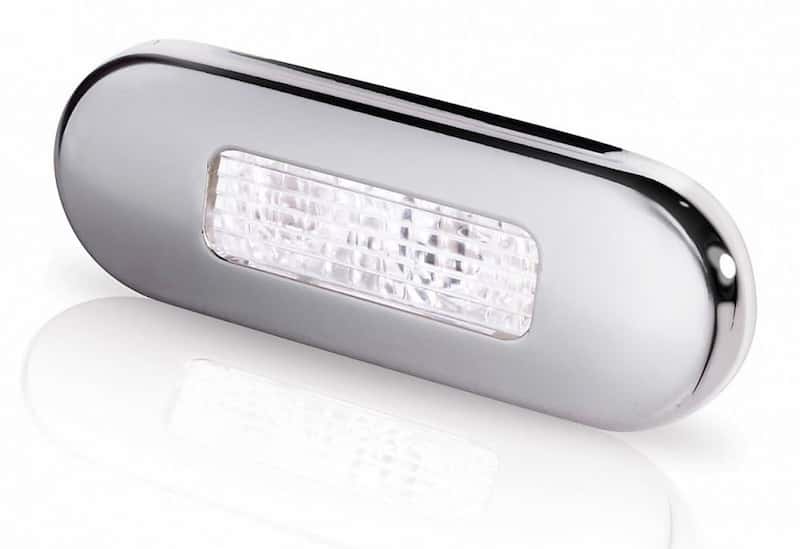 Hella — Hella Courtesy Lamp White Md12/24 Ss Rim 2Xt
LAMP INT OBL CRT WHT - view 1