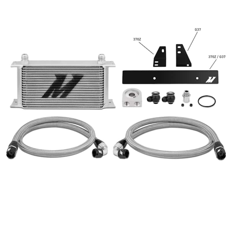 Mishimoto — Mishimoto 09+ Nissan 370Z / 08+ Infiniti G37 (Coupe Only) Oil Cooler Kit - view 11