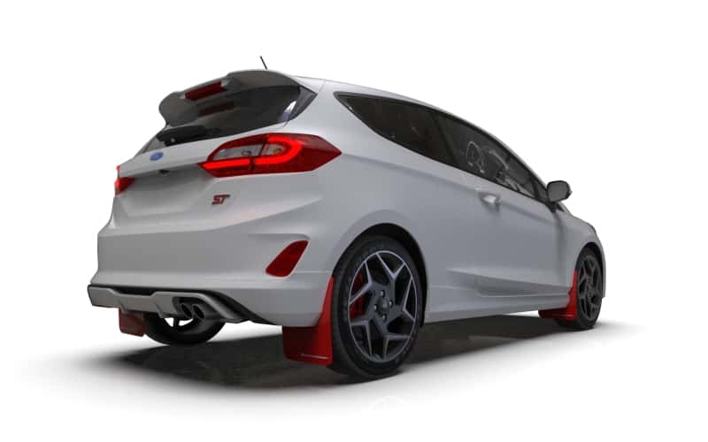 Rally Armor — Rally Armor 18-23 Ford Fiesta ST MK8 Red UR Mud Flap w/Black Logo
Mud Flap - view 2