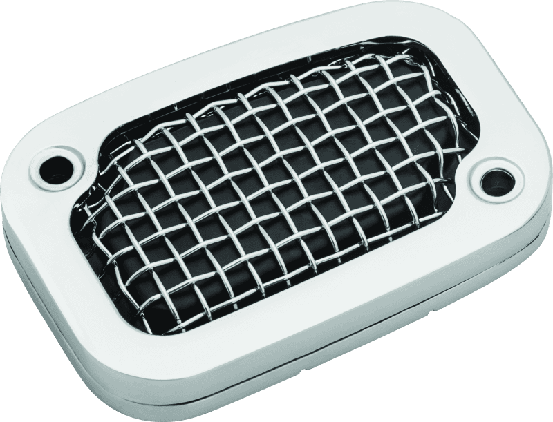 Kuryakyn — Kuryakyn Mesh Master Cylinder Cover Clutch Chrome - view 1
