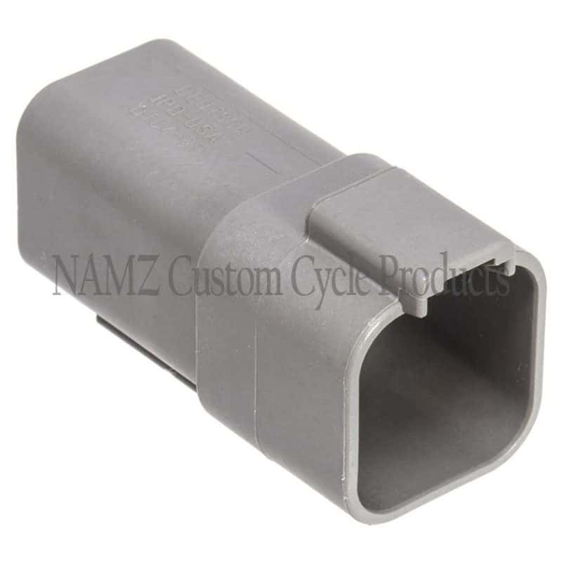 NAMZ — NAMZ Deutsch DT Series 6-Wire Receptacle & Wedgelock - Gray (Repl. HD 72126-94GY) - view 1