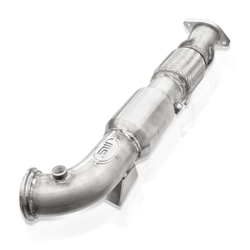 Stainless Works — Stainless Works 2013-18 Ford Focus ST 3in High-Flow Cats Downpipe Factory Connection
Exhaust System - view 9