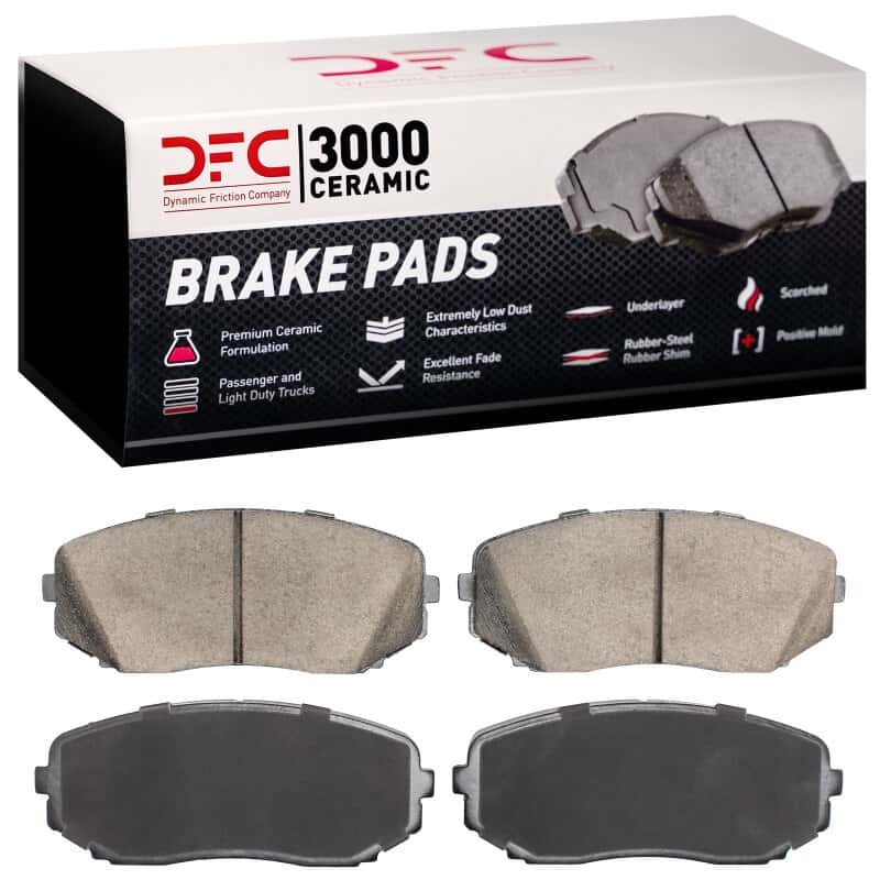 DFC — DFC 18-24 Mitsubishi L200 (Mexico) Front 3000 Ceramic Brake Pads
DFC Brake Pad Set - view 1